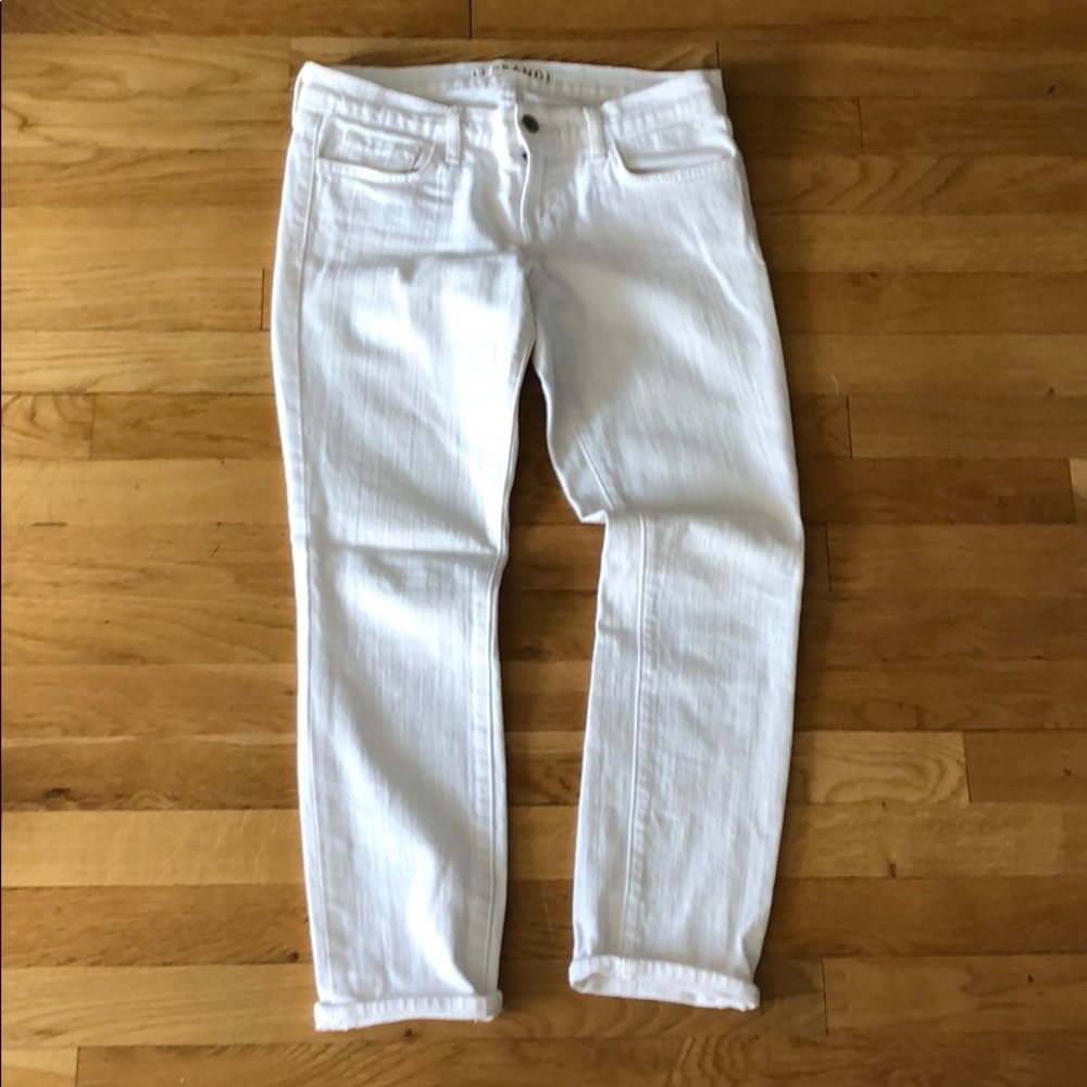 White jeans